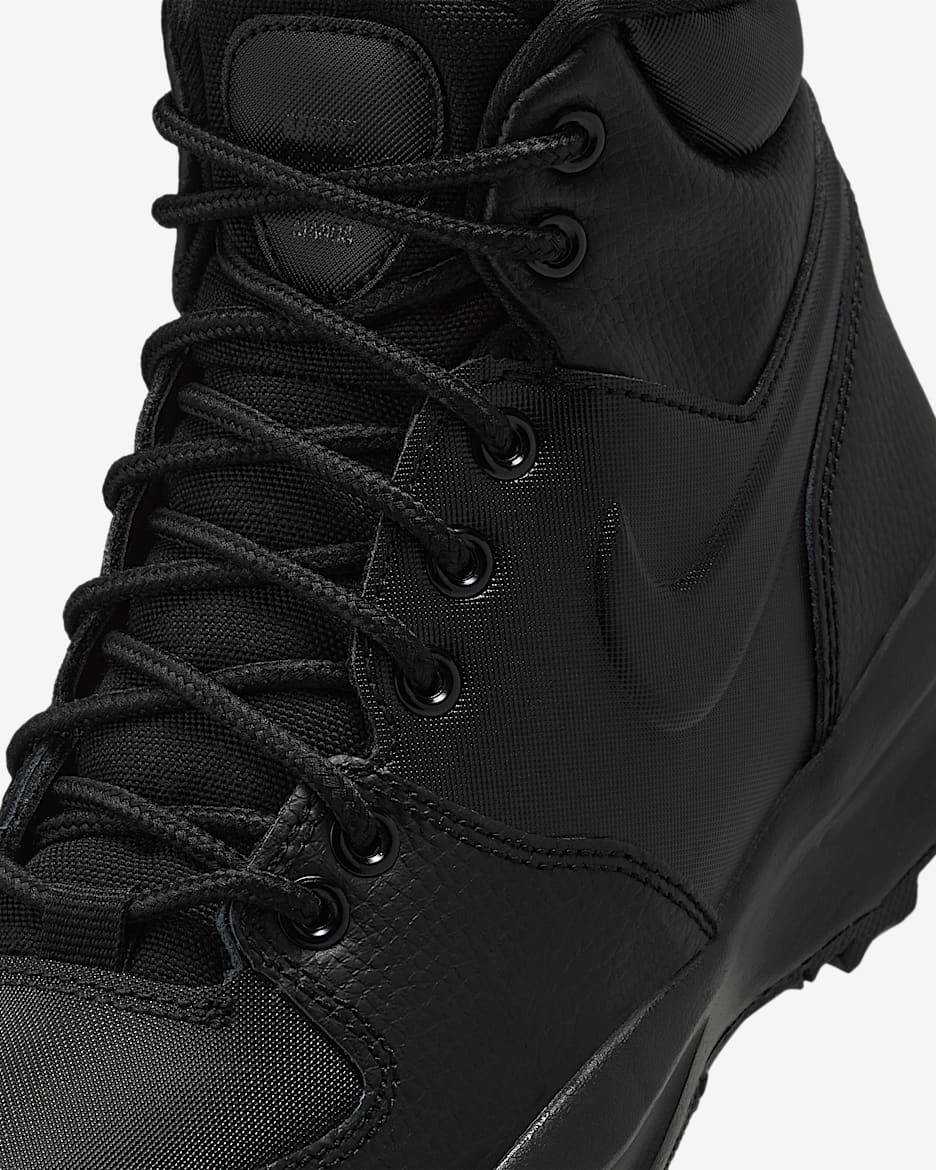 Nike manoa boots black shop